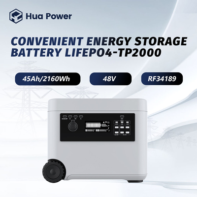 centrale elettrica portatile di Alto-efficienza per il campeggio e le attività all'aperto 2160Wh