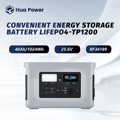 centrale elettrica portatile 1024Wh: AC/Solar ricaricabile, uso aria aperta/di campeggio
